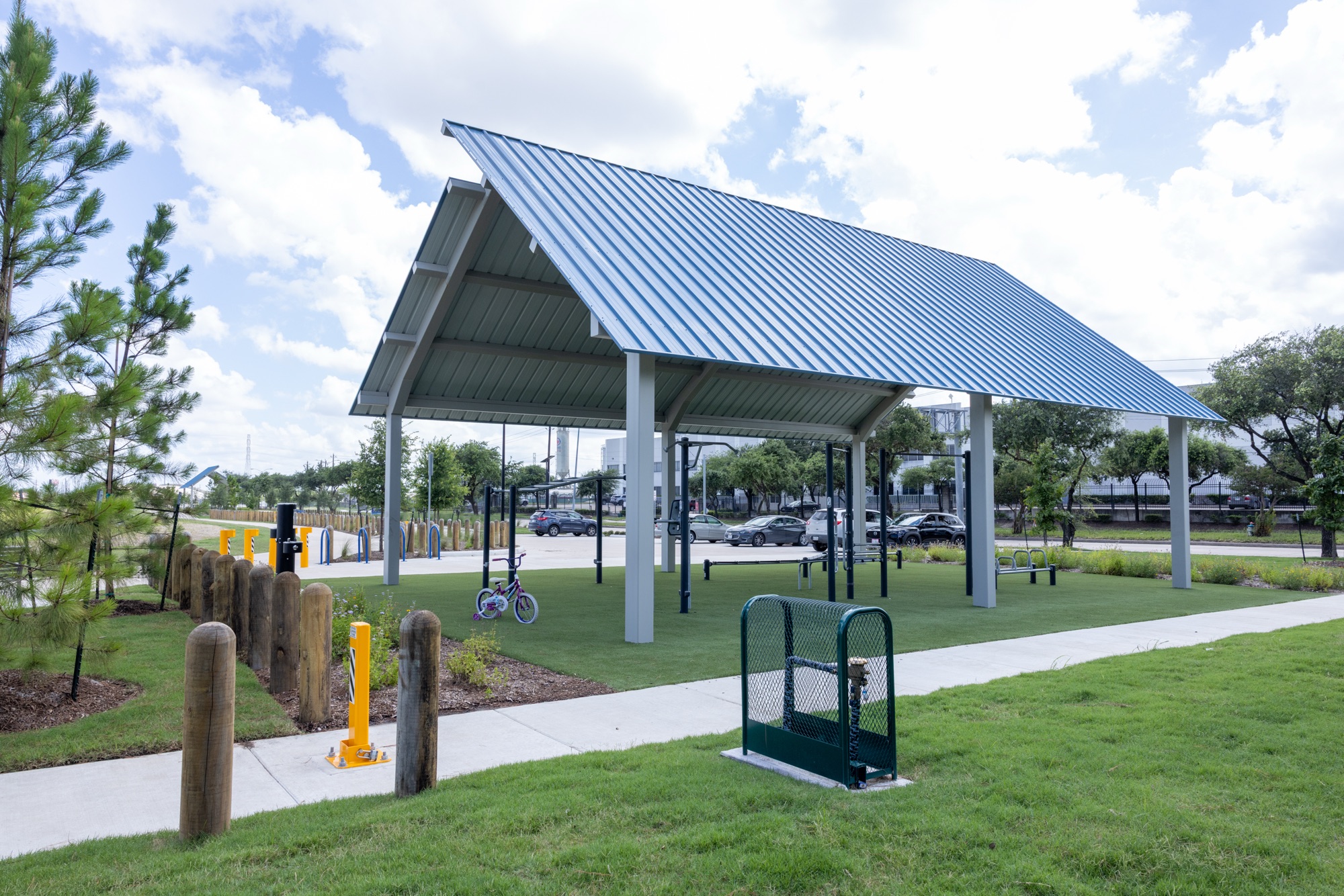 Photo from the Curtis Graves Park ribbon cutting and reception